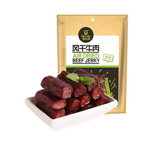 ￥10.55 88VIP： Kerchin 科尔沁 风干牛肉干 原味 68g