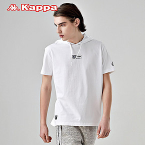 Kappa卡帕男款夏季半袖帽衫 促销价199