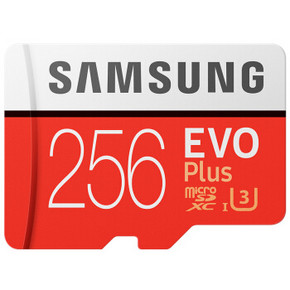 SAMSUNG 三星 EVO Plus MicroSD存储卡 256GB 229元包邮 ￥229