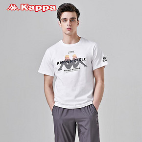 Kappa卡帕 男款运动短袖休闲T恤夏季半袖 2019新款|K0912TD52D 139元