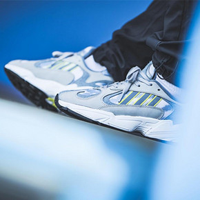 adidas Originals Yung-1 原灰蓝/浅灰/休克黄 实付到手549元