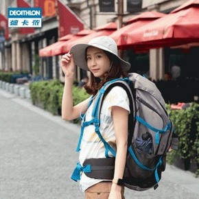 天猫 DECATHLON 迪卡侬 QUECHUA 防晒渔夫帽 49.9元包邮