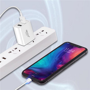 ￥3.8包邮 充电器头苹果安卓手机快充插头iphone6通用多口usb华为小米数据线