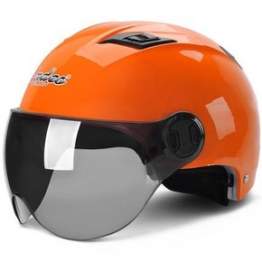 Andes HELMET 电动摩托车头盔 橙色 19.9元 ￥20