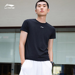 李宁（LI-NING） AHSP495 印花短袖T恤 68元