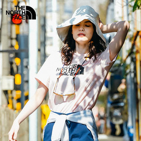 TheNorthFace北面春夏新品T恤情侣款透气户外休闲|3VRW 218元