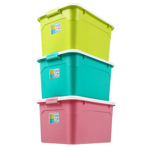 VOZVO 沃之沃 塑料收纳箱 52L 3个装 99元