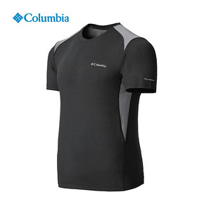 Columbia/哥伦比亚户外越野跑男款降温短袖T恤AE6290 249元