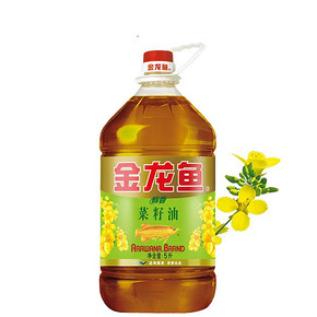 8日0点：金龙鱼 醇香菜籽油 5L 34.4元（需用券） ￥50