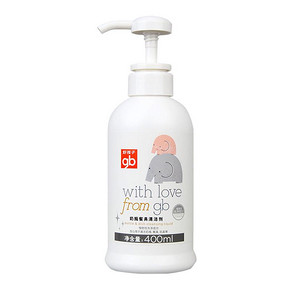 gb 好孩子 奶瓶餐具清洁剂 400ml 27.9元