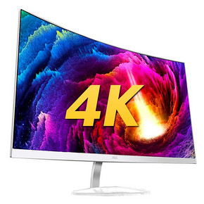 AOC CU32N2 31.5英寸VA显示器 （4K 1500R 121%sRGB） 1969元