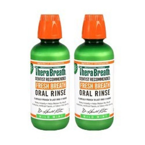 88VIP： TheraBreath 凯斯博士 漱口水 标准型 473ml*2瓶 *2件 225.1元包税包邮（需用