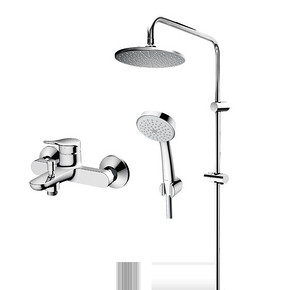 TOTO花洒淋浴DM907CS套装手持挂墙式水龙头冷热水顶喷 599元