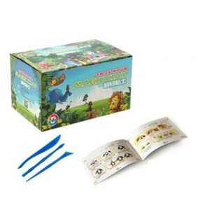 新生彩 超轻粘土 24色 送工具刀+说明书 4.9元包邮