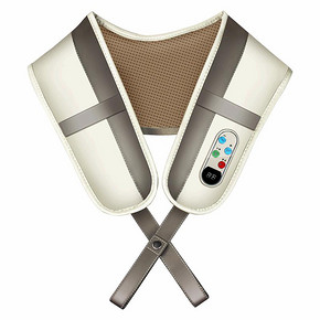 肩颈按摩器仪颈椎颈部多功能全身揉捏披肩部腰部捶打颈肩加热家用 54元