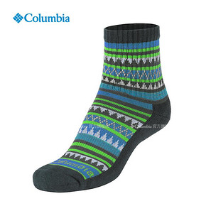 Columbia 哥伦比亚 LU0460 男女款运动袜 9元包邮（用券）