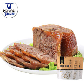 科尔沁 酱卤牛腱子180g*3袋 *4件 237元包邮（多重优惠） ￥99