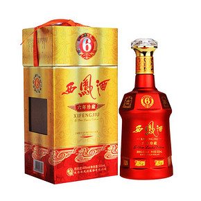 西凤酒45度6年凤香型六年珍藏500ml国产白酒升学宴谢师宴婚宴礼赠 138元