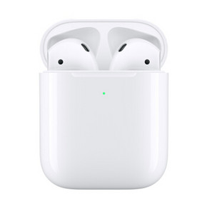14日0点：Apple 苹果 新AirPods（二代）无线蓝牙耳机 有线充电盒版 1028元包邮 