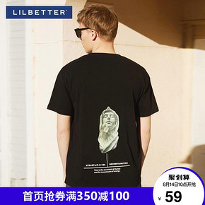 ￥59 10点 Lilbetter短袖新款丅恤男