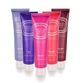 15日10点：medical shine 齿科亮白牙膏 120g *2件 29元包税包邮（前1小时，合14.5元