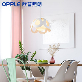 欧普照明led餐厅灯浪漫现代简约时尚单头吸顶餐吊灯创意吧台CD 239元