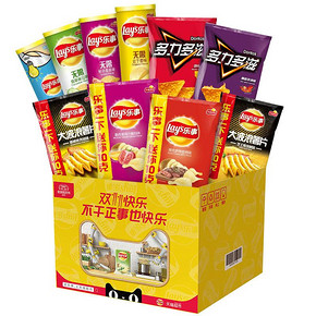 ￥37.43 Lay's 乐事 薯片 加油礼盒 712g