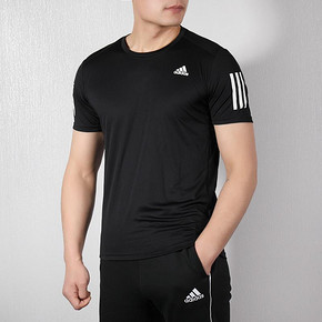 Adidas阿迪达斯男装2019夏季新款半袖休闲运动训练短袖T恤DX1312 119元