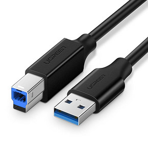 绿联USB3.0打印机数据线A公对B公方口蓝光光驱硬盘盒数据线连接线 15.9元