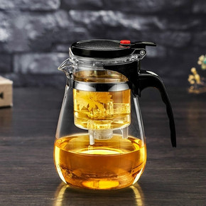 聚千义 飘逸杯 泡茶壶 800ml *2件 17.6元包邮（需用券，合8.8元/件） ￥18