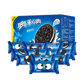 奥利奥夹心饼干696g*2盒整箱装原味早餐代餐小包实惠装零食品小吃 19.9元
