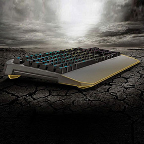 华硕ASUS游戏键盘机械手感RGB灯光TUF Gaming K5防水溅手托声音小 499元