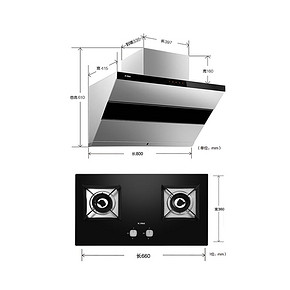 方太（FOTILE） 风魔方 JQ26TA HT8BE 烟灶套装 3999元