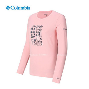 Columbia/哥伦比亚户外女款吸湿长袖T恤PL2809 167.2元