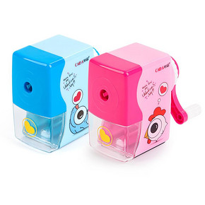 CAIBA 财霸 J007 手摇削笔器 蓝色/红色可选 5.9元
