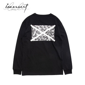 INNERSECT潮牌 SSURPLUS胶带系列 SSPLS18SS002 潮流印花长袖T恤男 149元