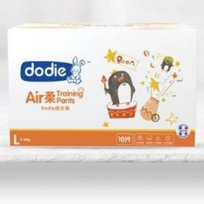 天猫 21日10点：Dodie Air 柔 婴儿拉拉裤 L码 10片装 *2件 29.9元包邮（第二件0元