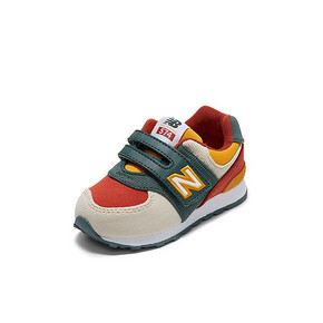 New Balance nb童鞋 男女童运动鞋0~4岁 魔术贴运动鞋IV574 206.1元