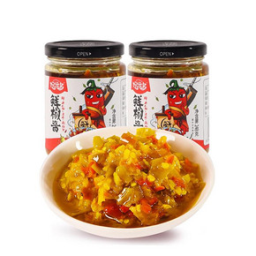 好运多 蒜蓉鲜椒酱 248g*2瓶 *2件 14.3元包邮（双重优惠） ￥14