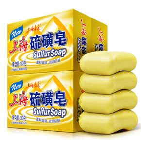 21点：上海香皂 上海硫磺皂130gx4块 前9000件10元（京东4.5元每块）