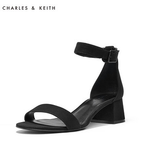 CHARLES＆KEITH CK1-60390307 女士一字扣凉鞋 199元