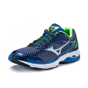 Mizuno Wave Connect 3 蓝／银／荧光绿 到手价349