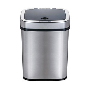 NST 纳仕达 不锈钢智能感应垃圾桶 电池款 12L 129元