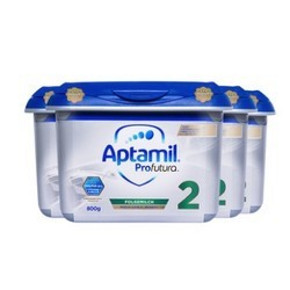 10点开始、88VIP： Aptamil 爱他美 白金版 较大婴儿配方奶粉 2段 800g*4罐 701.26元