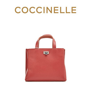 18新品 COCCINELLE/可奇奈尔TAHLIA斜挎包女小号牛皮手提包单肩包 1620元