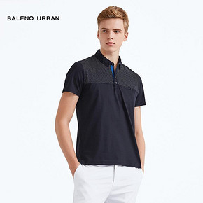 Baleno 班尼路 85601120 男款短袖POLO衫 54.41元