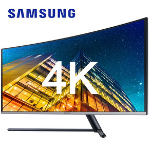 三星4K显示器32英寸曲面超高清HDMI计师绘画摄影制图液晶曲屏U32R590CWC台式DIY