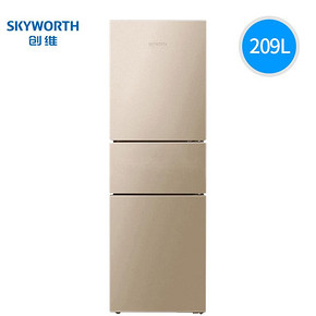 创维（Skyworth） W209MM 三门冰箱 209L 1399元