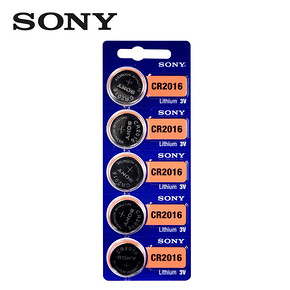 索尼（SONY） CR2016 纽扣电池 5粒装 7.9元