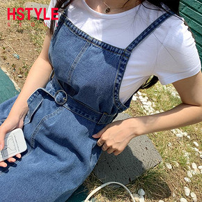 韩都衣舍 NF11862 女款牛仔连衣裙 118元